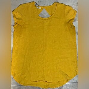 Max Studio yellow blouse